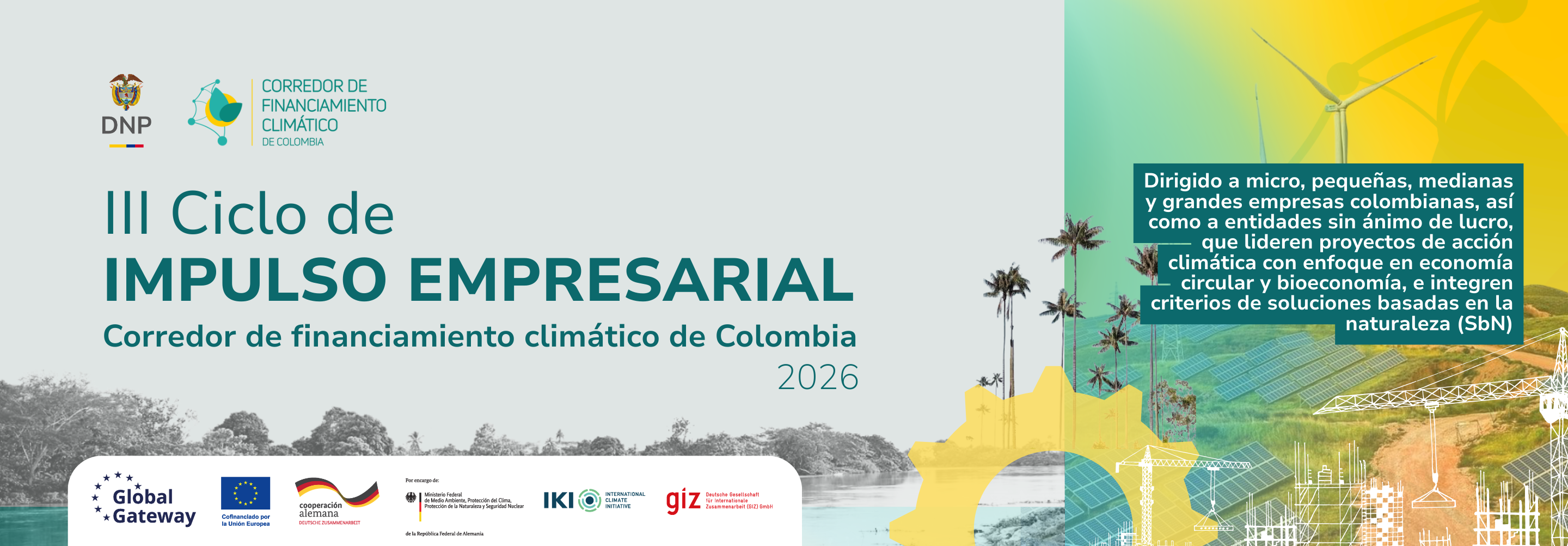 III Ciclo de Impulso Empresarial 2026 — Corredor de Financiamiento Climático de Colombia